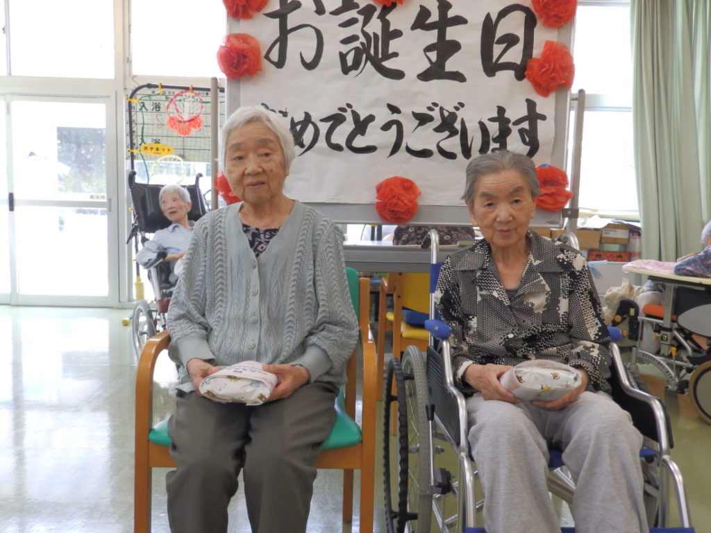 7月生まれの利用者様